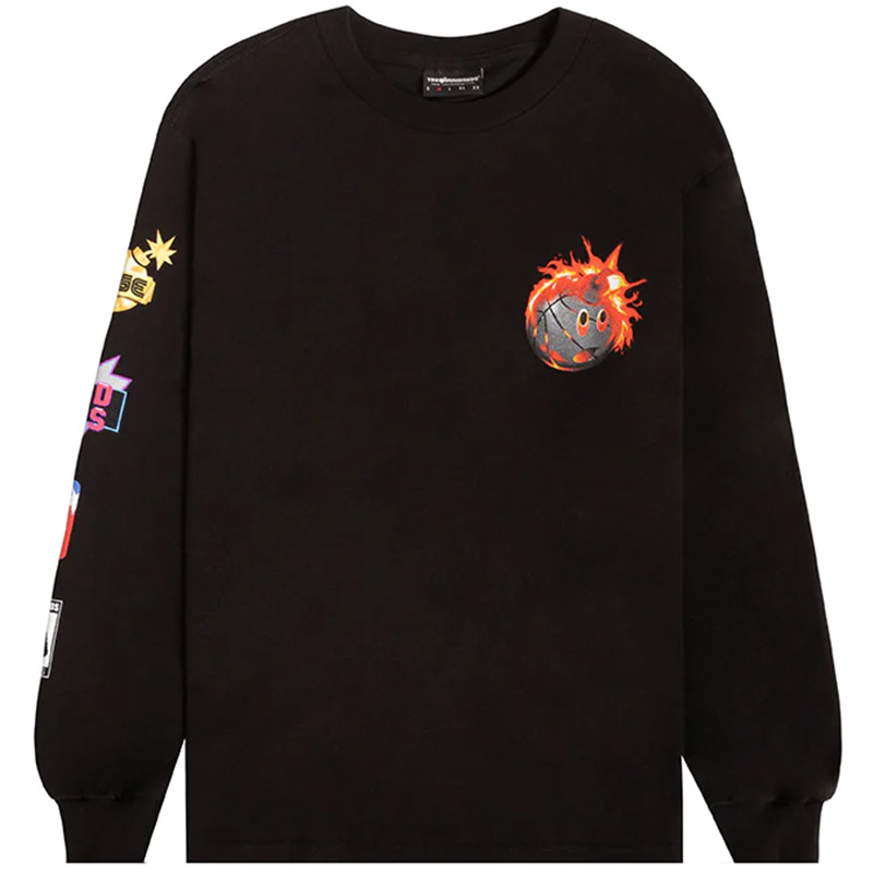 The Hundreds Jam Adam Longsleeve T-Shirt Black