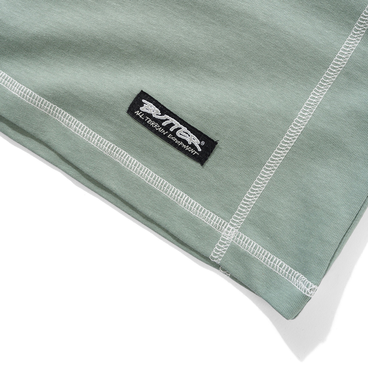Butter Goods Cliff Contrast T-shirt Dull Mint