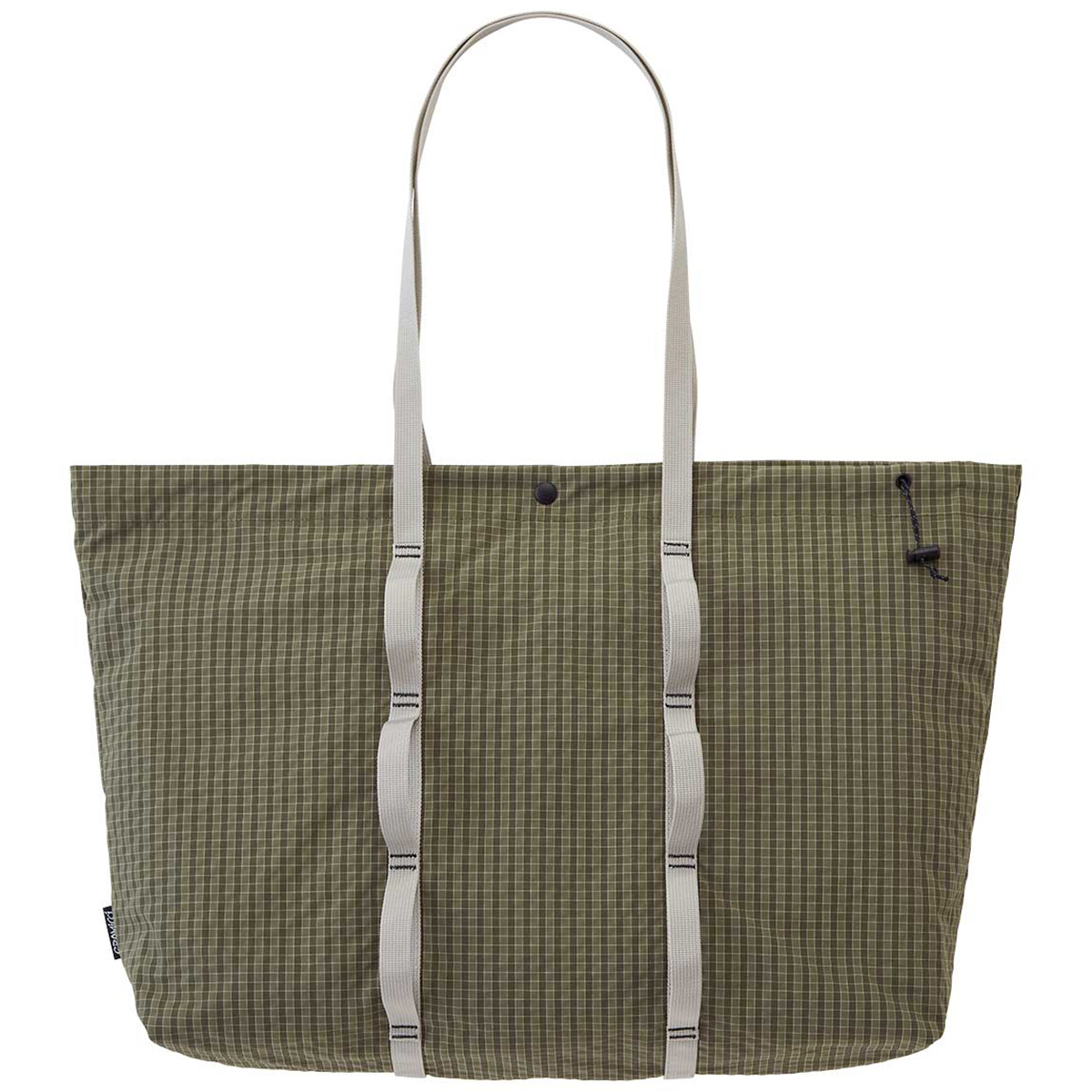 Gramicci Plaid Climbing Tote Bag Olive