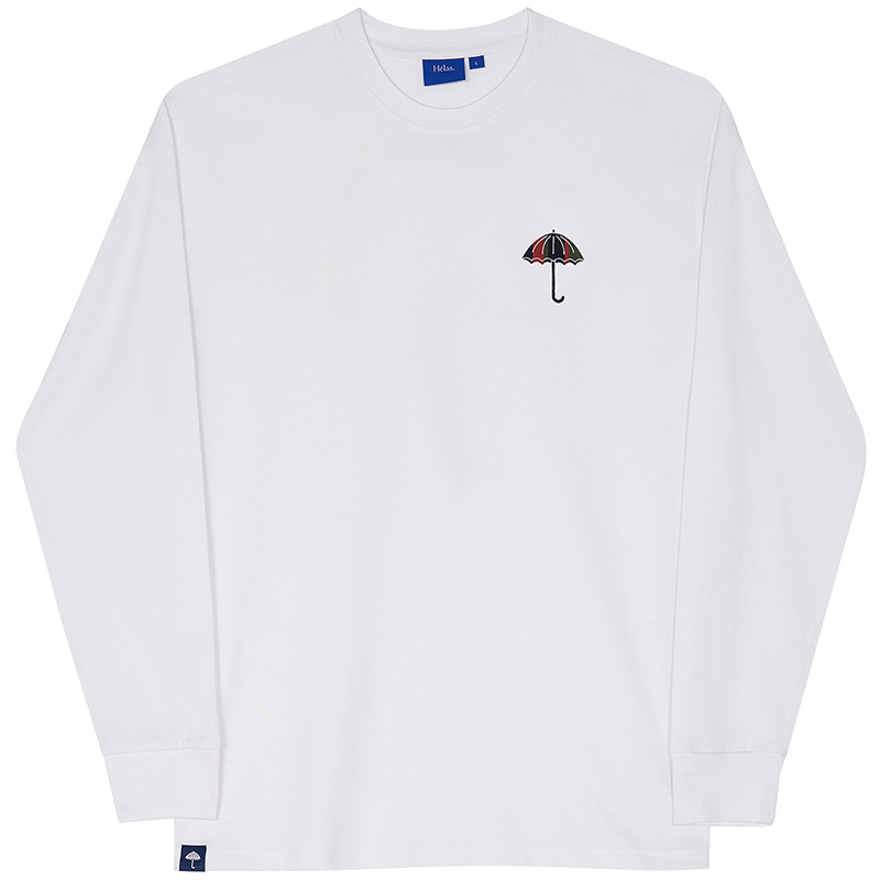 Helas Umbray Longsleeve T-Shirt White Helas Umbray Longsleeve T-Shirt White