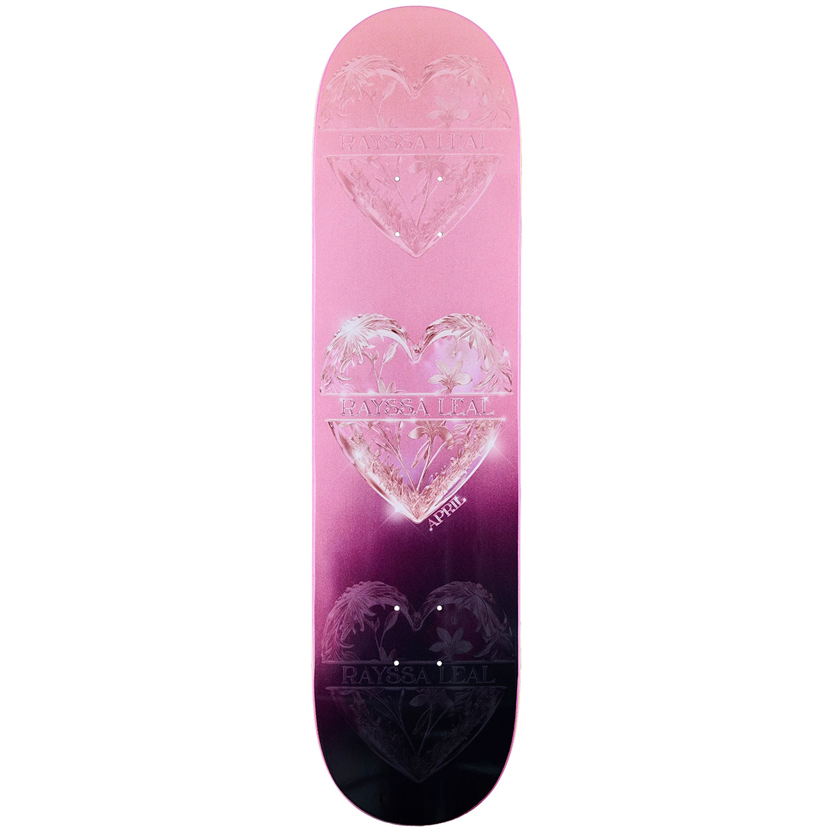 April Rayssa Leal Heart Skateboard Deck 8.0 April Rayssa Leal Heart Skateboard Deck 8.0