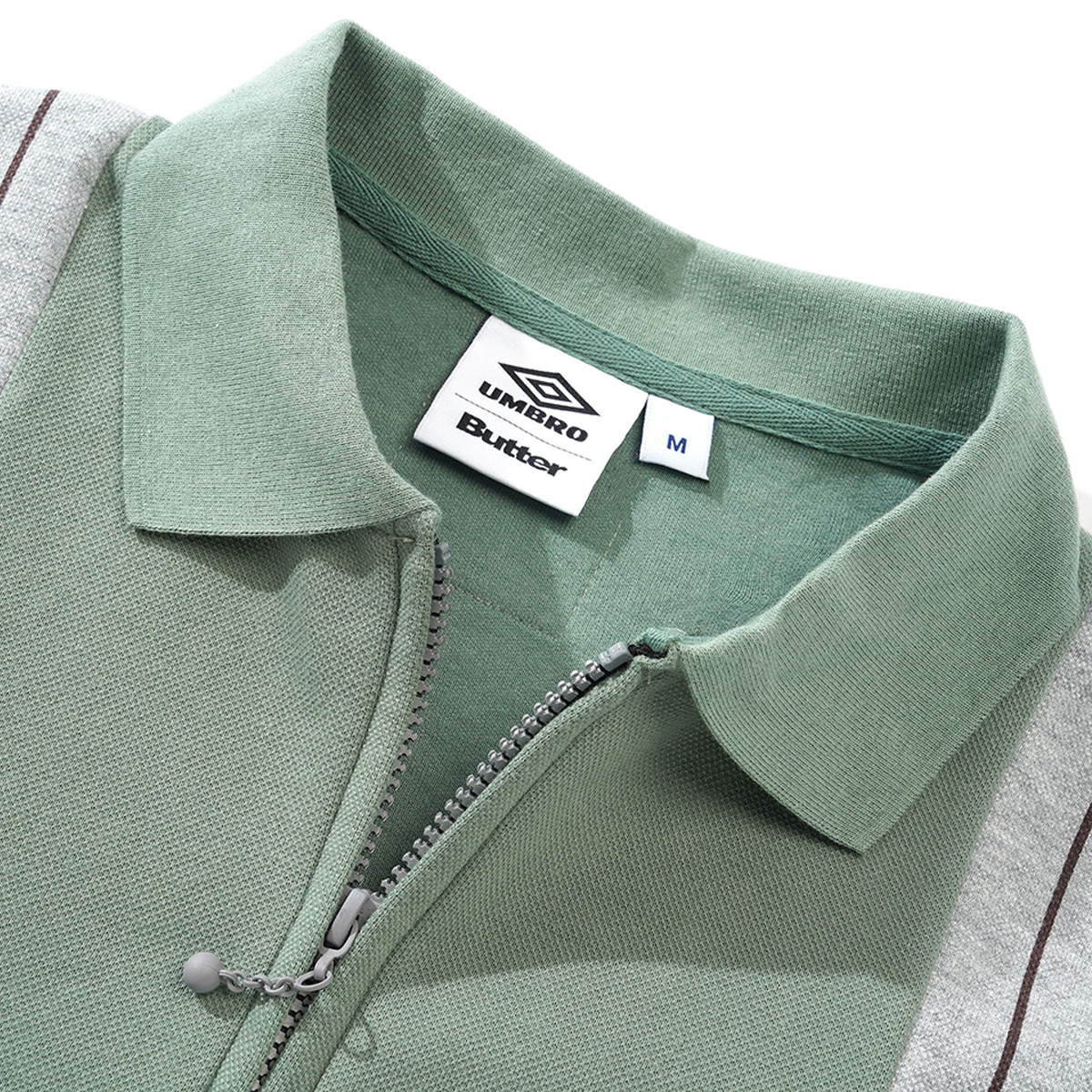 Butter Goods x Umbro Athletica Polo Shirt Sage