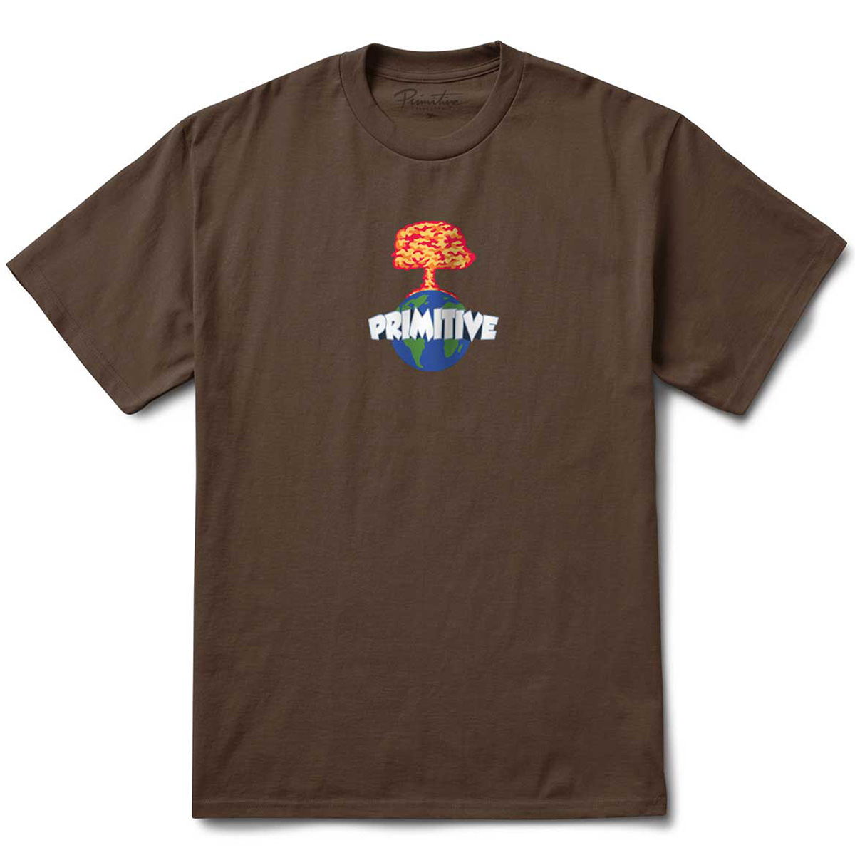 Primitive Oops T-Shirt Brown Primitive Oops T-Shirt Brown