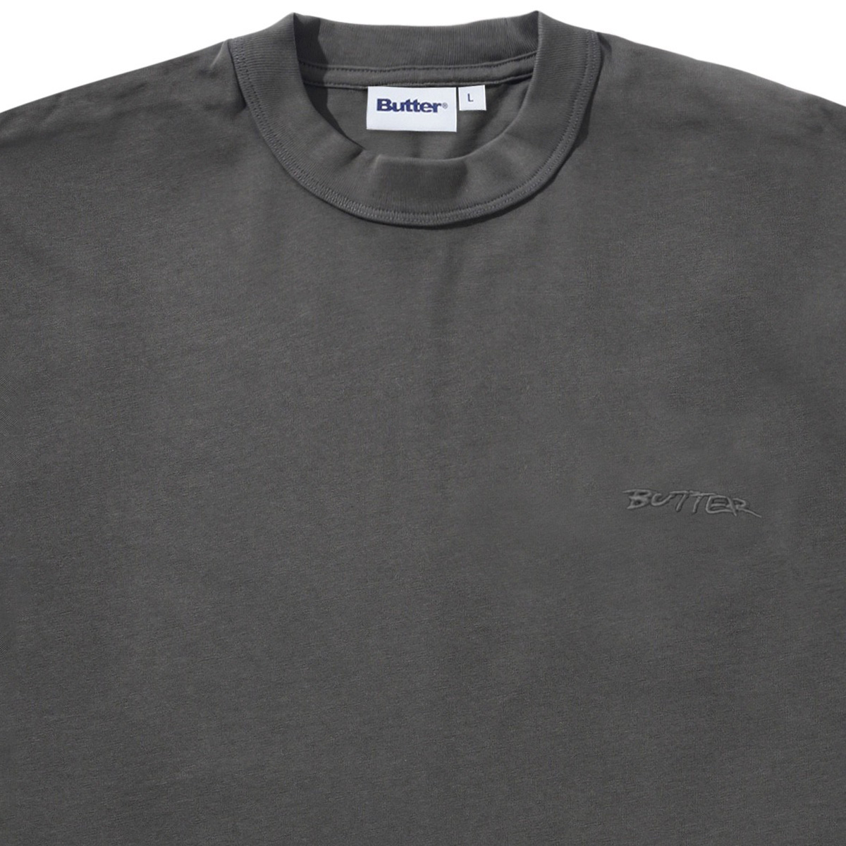 Butter Goods Inside Out T-shirt Washed Black