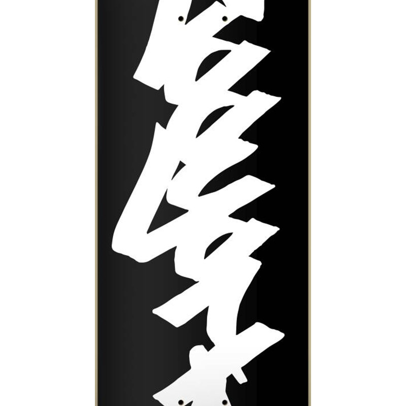 Zoo York OG 95 Tag Skateboard Deck Black/White 8.25 Zoo York OG 95 Tag Skateboard Deck Black/White 8.25