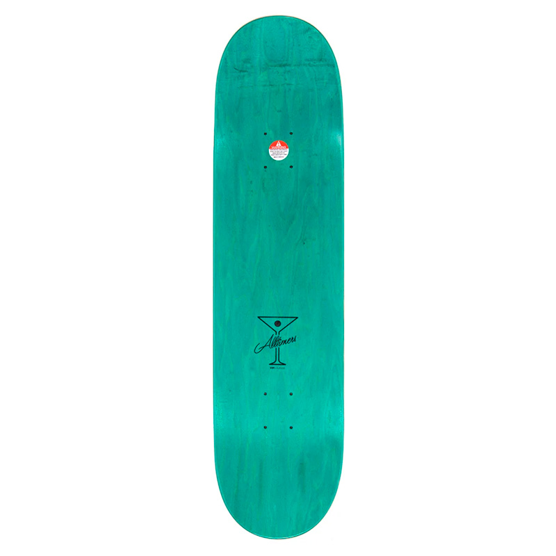 Alltimers Purple Broadway Skateboard Deck Purple 8.25 Alltimers Purple Broadway Skateboard Deck Purple 8.25