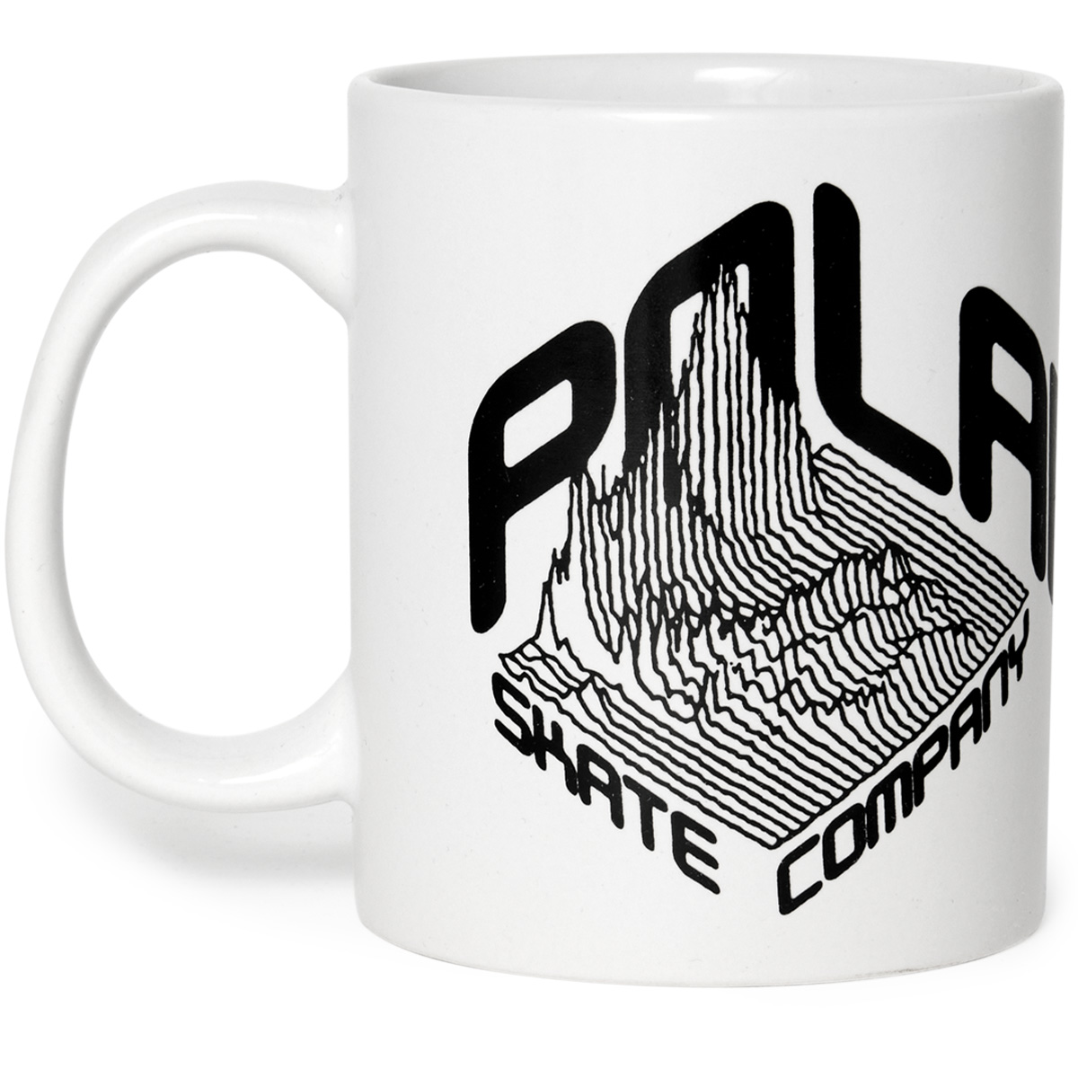 Polar Graph Mug White Polar Graph Mug White