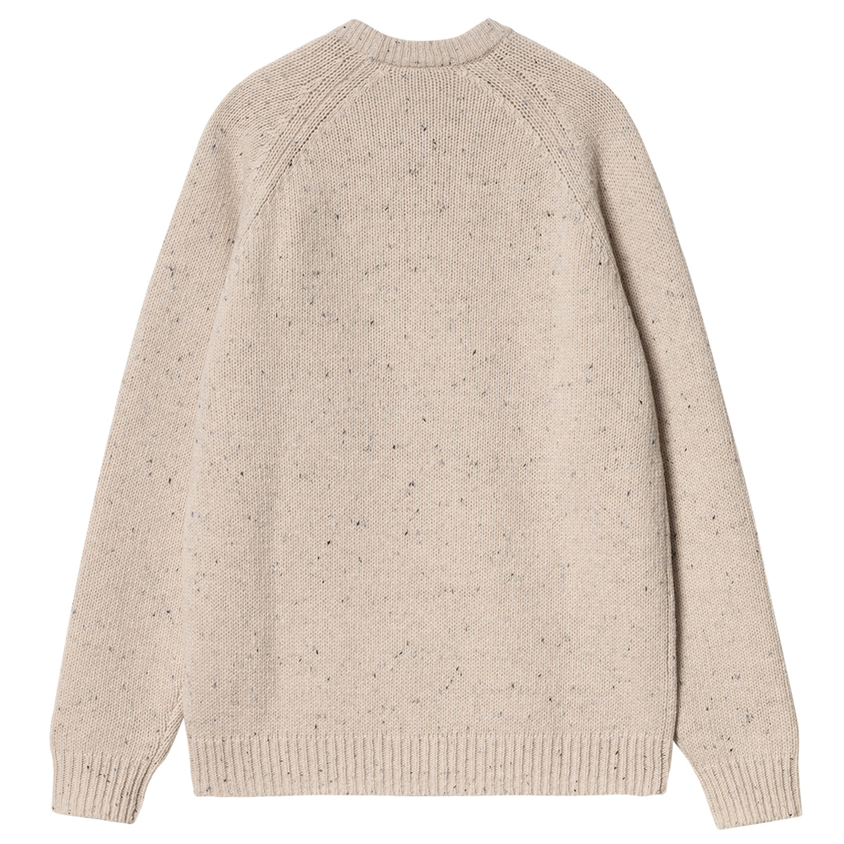 Carhartt WIP Anglistic Sweater Speckled Moonbeam Carhartt WIP Anglistic Sweater Speckled Moonbeam