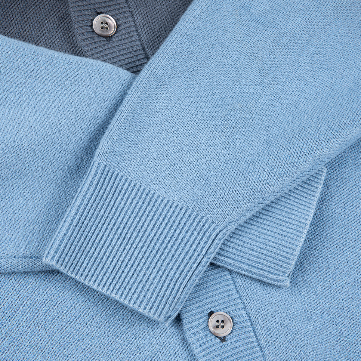 Dime Dipped Cardigan Icy Blue