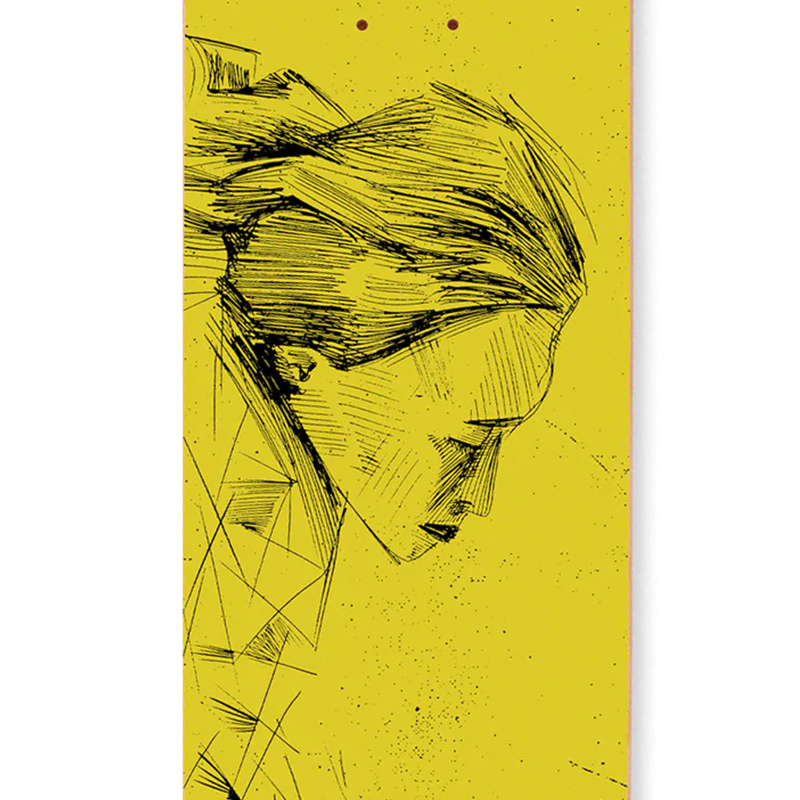 The Heated Wheel Tom Remillard Pro Skateboard Deck 9.0