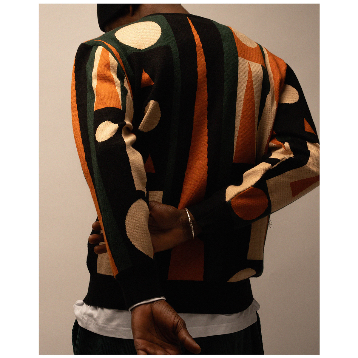 Helas Backgammon Knit Sweater Multico