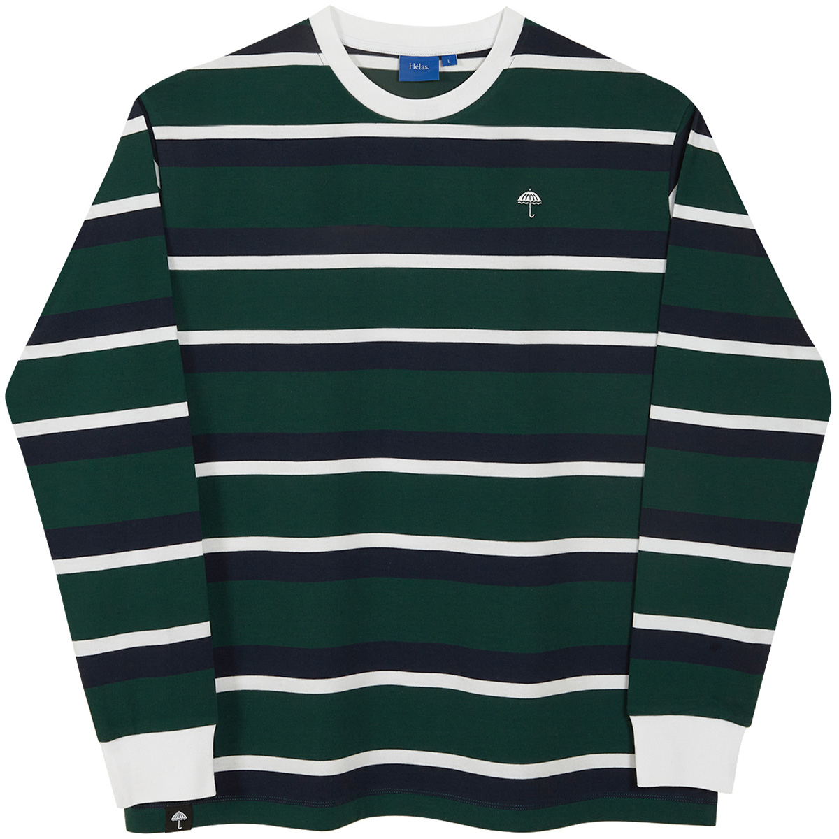 Helas Horizon Longsleeve T-Shirt Green