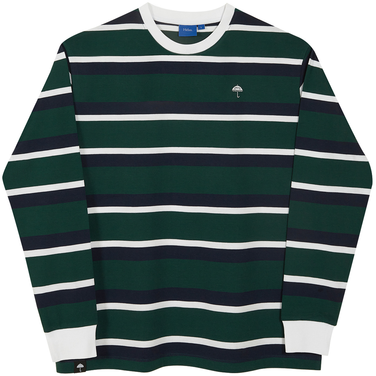 Helas Horizon Longsleeve T-Shirt Green