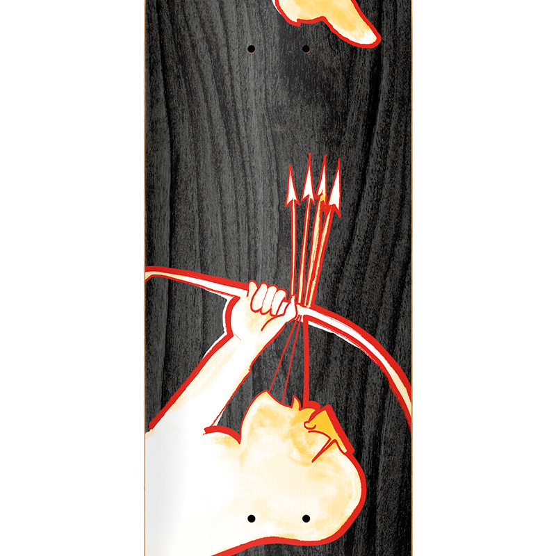 Krooked Worrest Archur Skateboard Deck 8.06