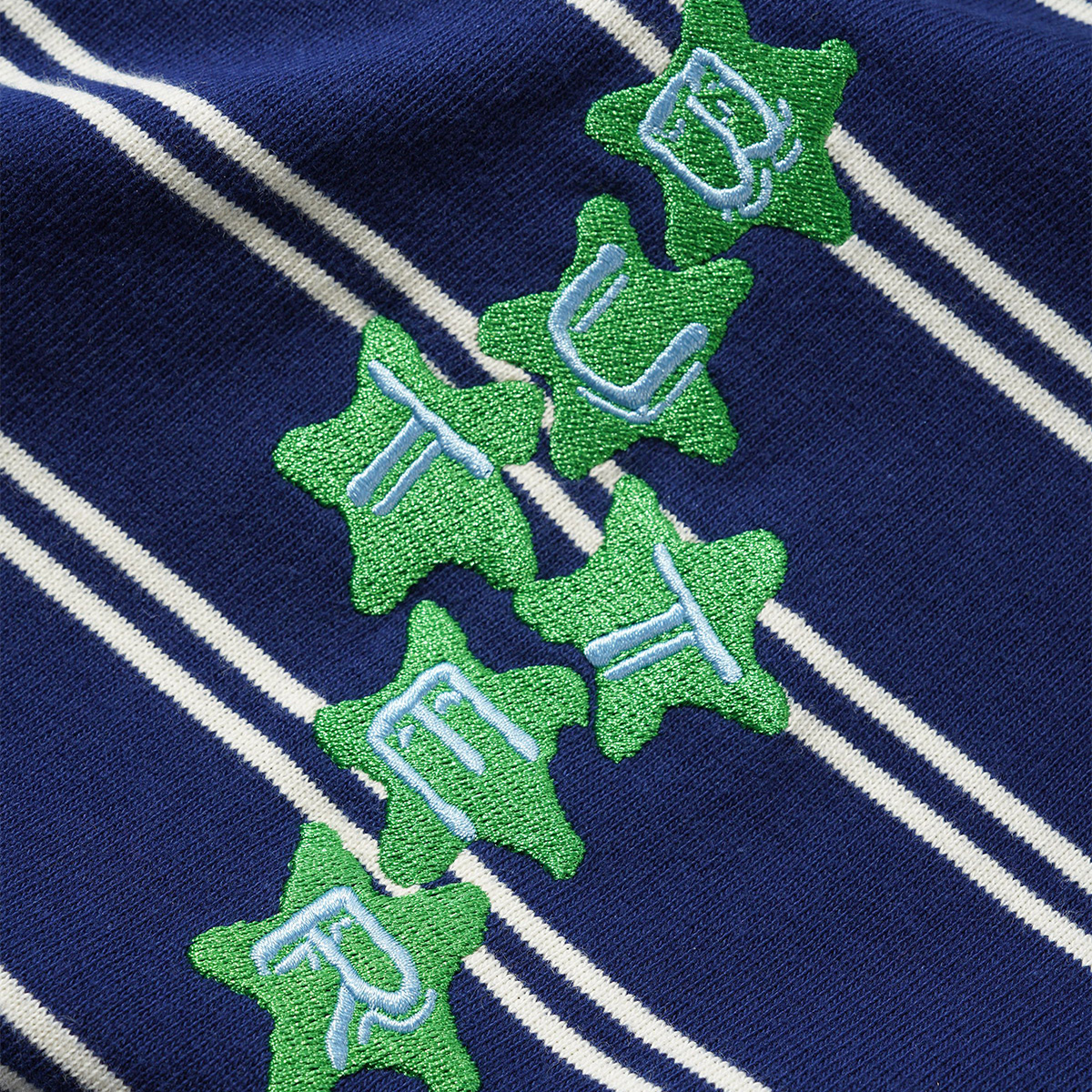 Butter Goods Stars Polo Shirt Navy