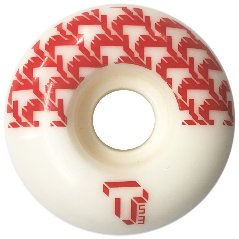 Tada 8 Bit T Classic Wide Wheel White/Red 53mm