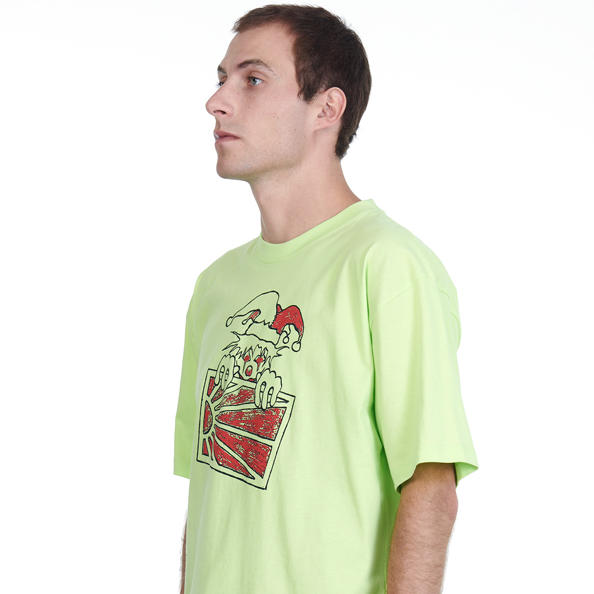 Rassvet Clown T-Shirt Lime Rassvet Clown T-Shirt Lime