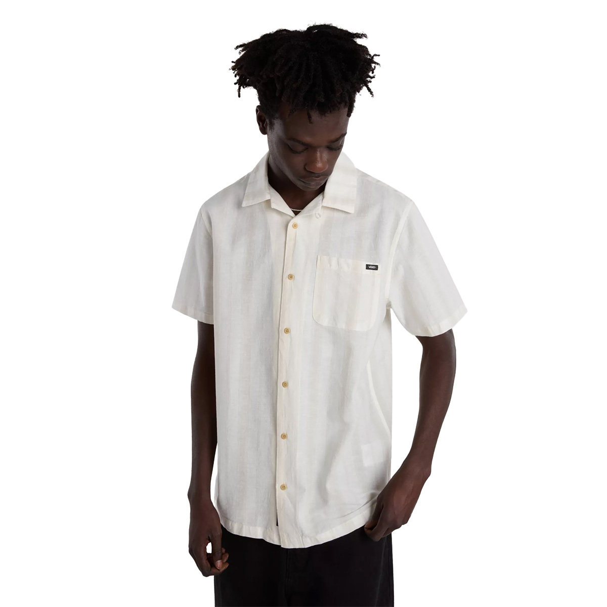 Vans Carnell Woven Shirt Marshmallow/Oatmeal Vans Carnell Woven Shirt Marshmallow/Oatmeal