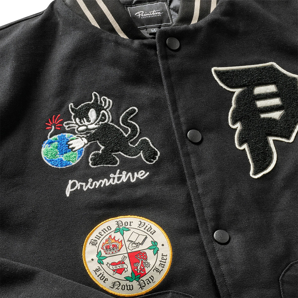 Primitive Savior Jacket Black Primitive Savior Jacket Black