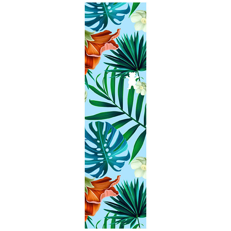 Grizzly Hawaii Floral Griptape Sheet Powder Blue 9.0 Grizzly Hawaii Floral Griptape Sheet Powder Blue 9.0