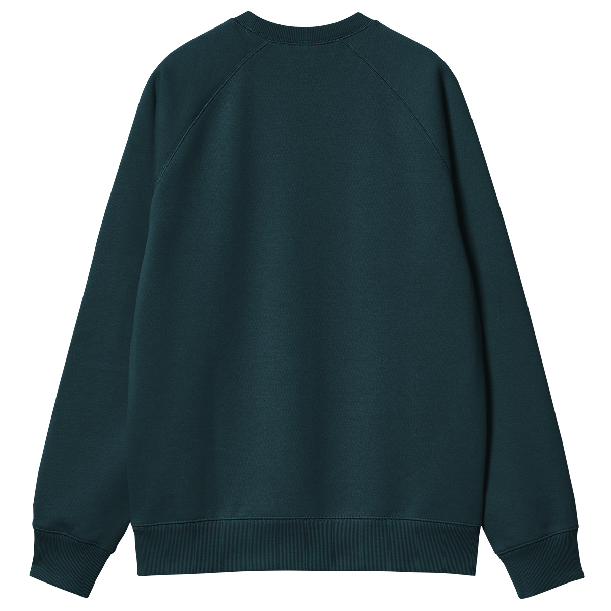 Carhartt WIP Chase Sweater Duck Blue/Gold Carhartt WIP Chase Sweater Duck Blue/Gold