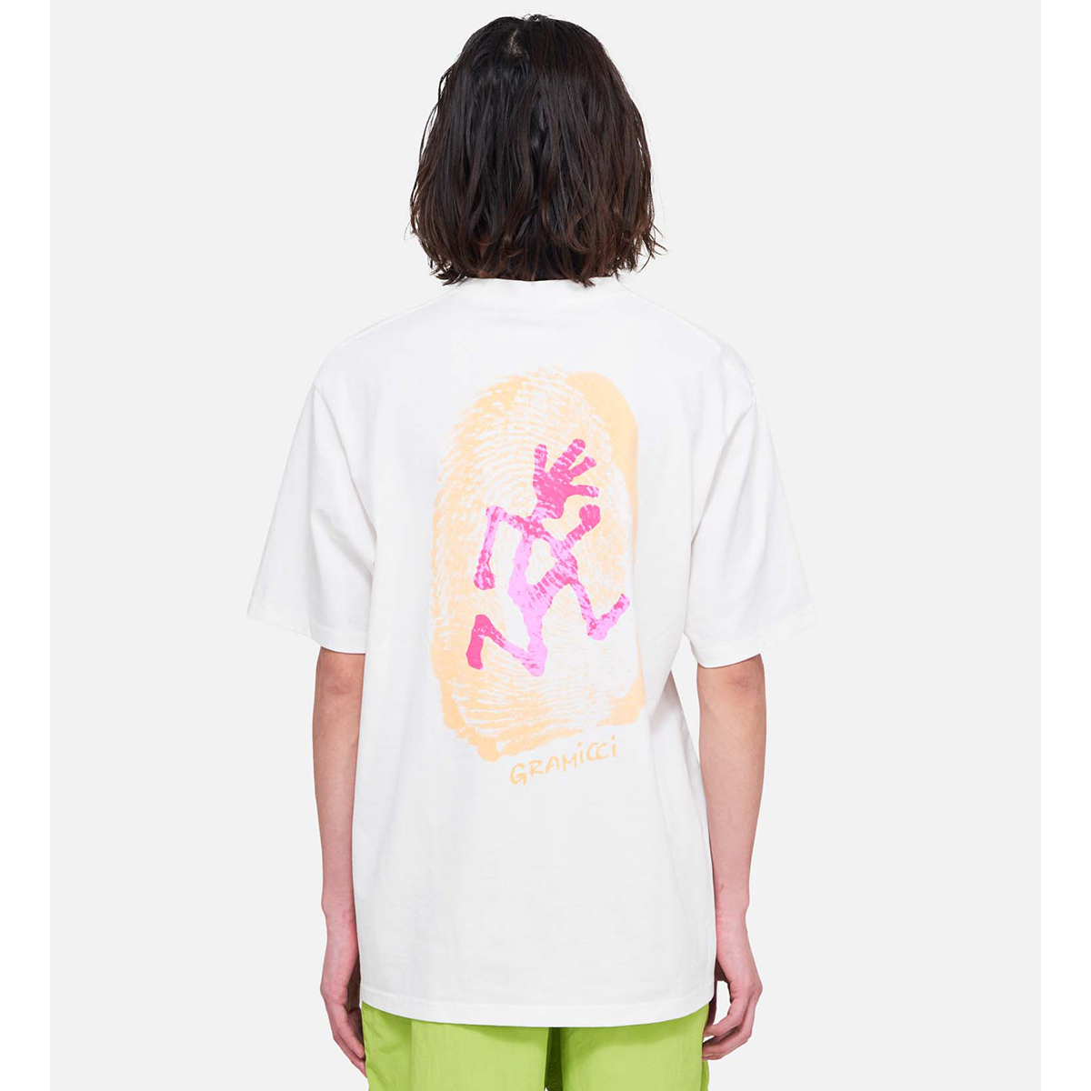 Gramicci Thumbprint T-Shirt White Gramicci Thumbprint T-Shirt White