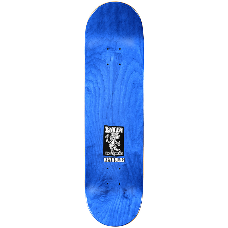 Baker Andrew Reynolds Stop And Think Skateboard Deck 8.0 Baker Andrew Reynolds Stop And Think Skateboard Deck 8.0