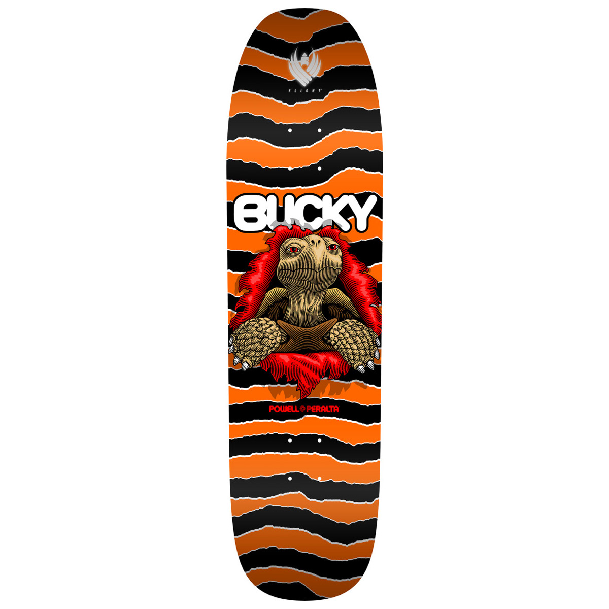 Powell Peralta Bucky Lasek Tortoise 3 Flight Skateboard Deck Shape 297 8.62