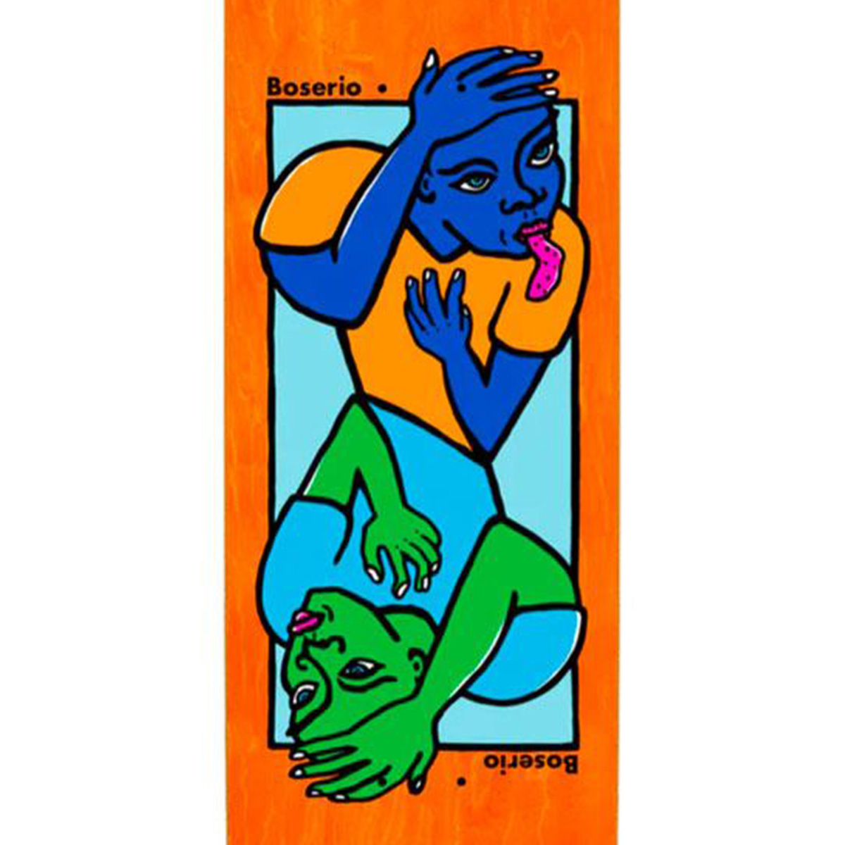 Polar Nick Boserio Double Head Skateboard Deck 8.5