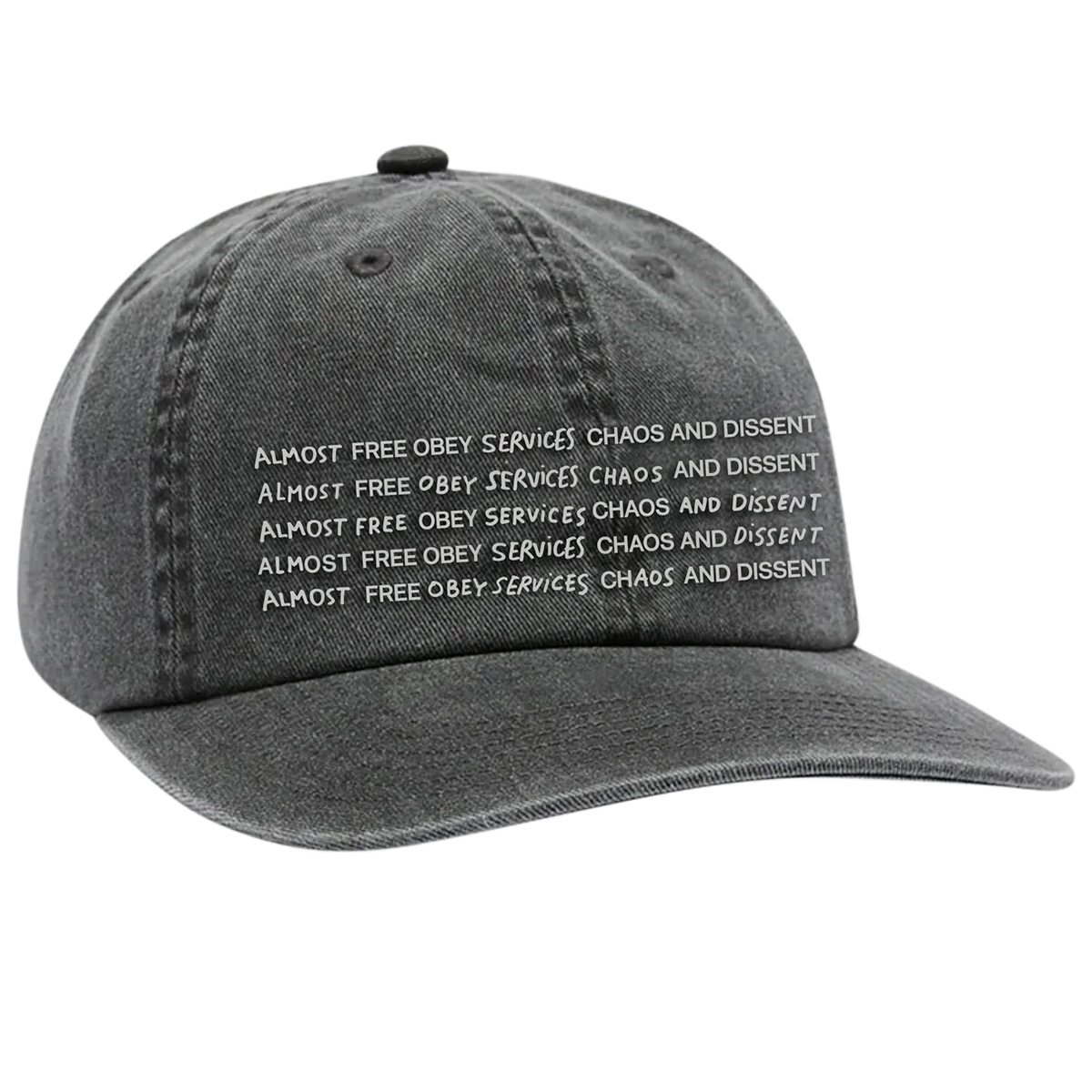 Obey Brain Controller Cap Pigment Black