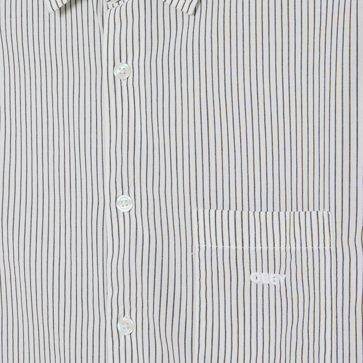 Obey Isaac Longsleeve Shirt Woven Black