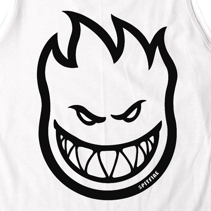 Spitfire Bighead Tank Top White/Black