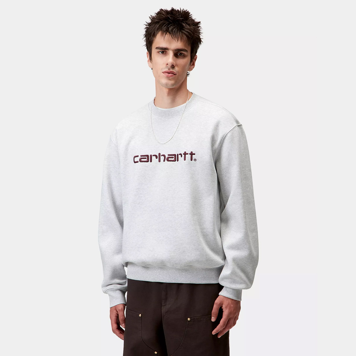 Carhartt WIP Carhartt Sweater Ash Heather/Rondo