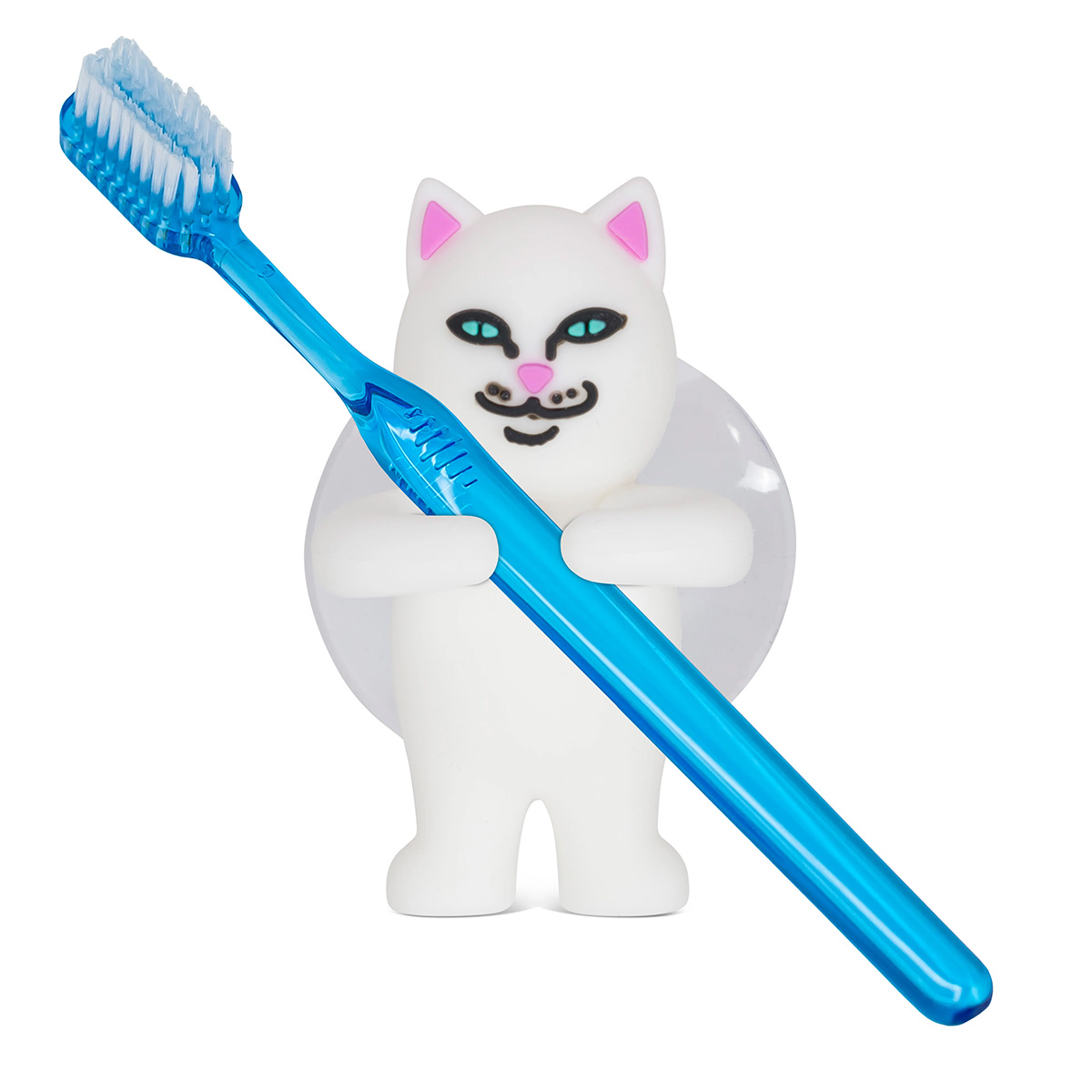 RIPNDIP Lord Nermal Toothbrush Holder White