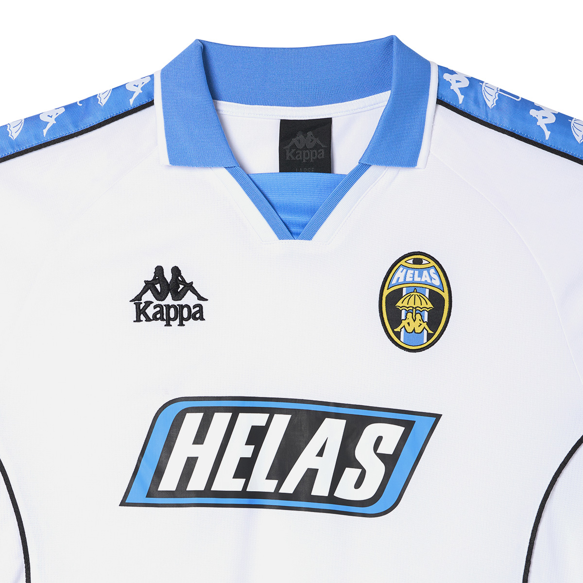 Helas x Kappa Footbal Jersey White