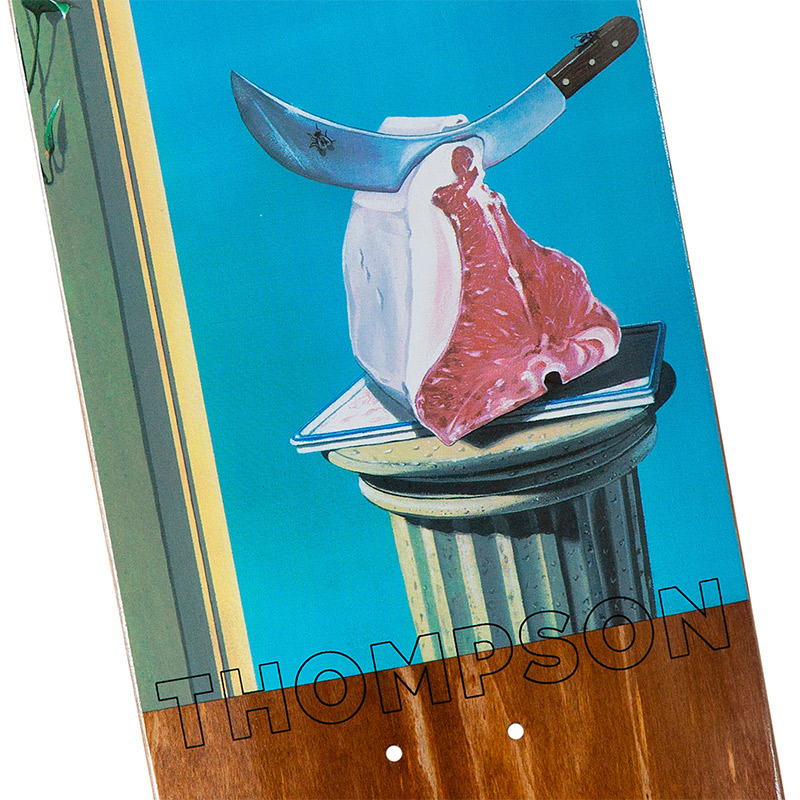 WKND Steak And Trinity Skateboard Deck Assorted 8.0 WKND Steak And Trinity Skateboard Deck Assorted 8.0