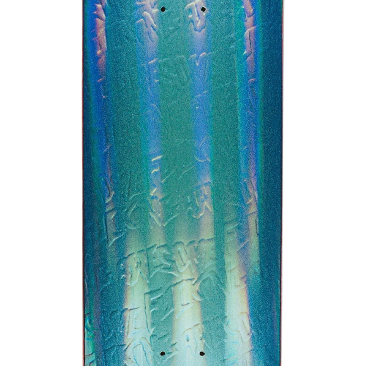Fucking Awesome Gamma Ray Blue Embossed Skateboard Deck Shape 1 8.38