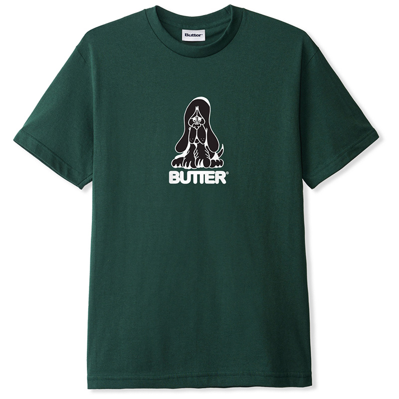 Butter Goods Hound T-Shirt Dark Forest