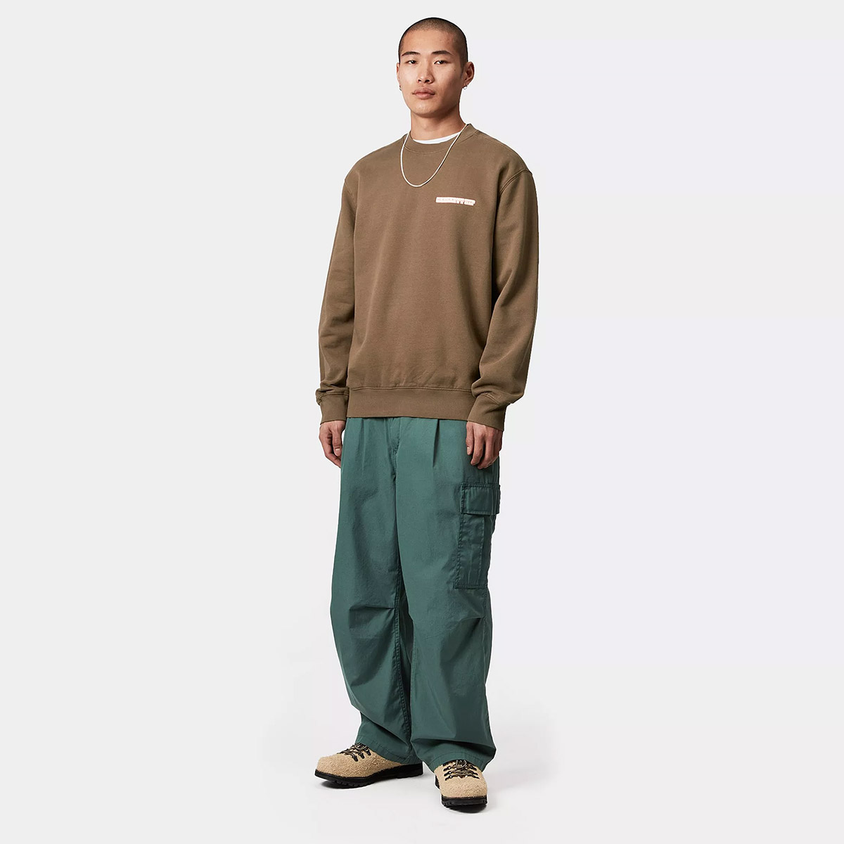 Carhartt WIP Greatest Flicks Sweater Coconut