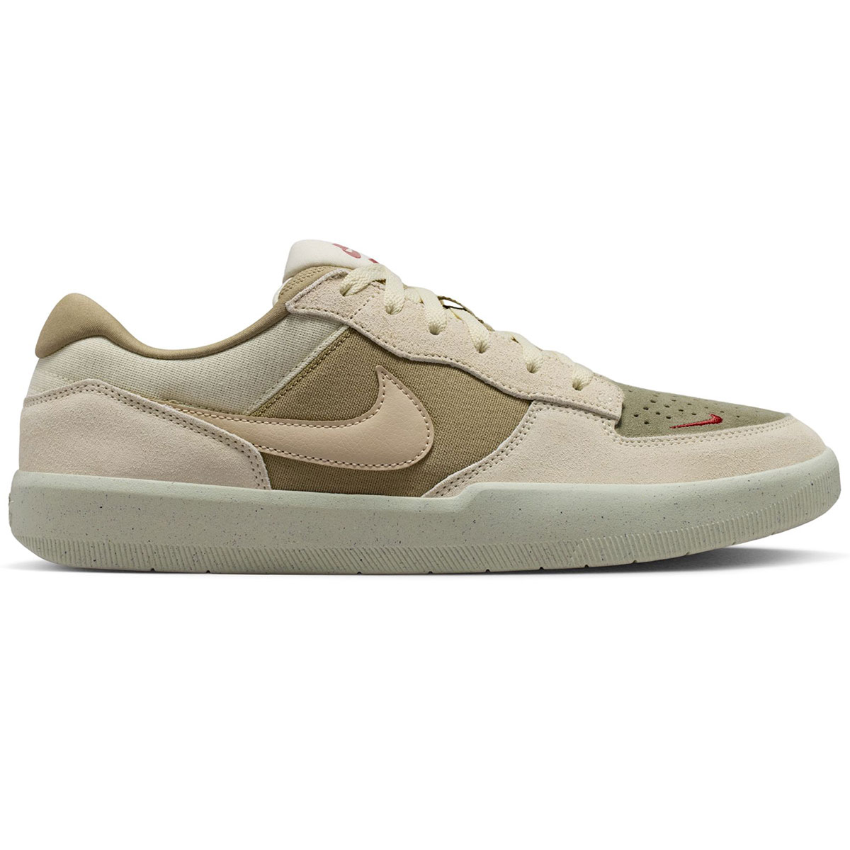 Nike SB Force 58 Coconut Milk/Linen-Neutral Olive-Univ Red