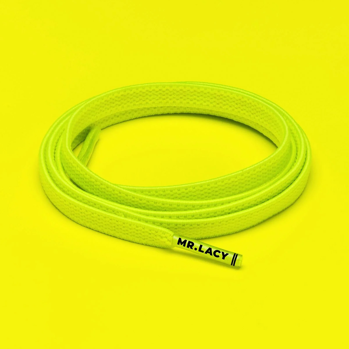 Mr.Lacy Flexies 110cm Neon Lime Yellow