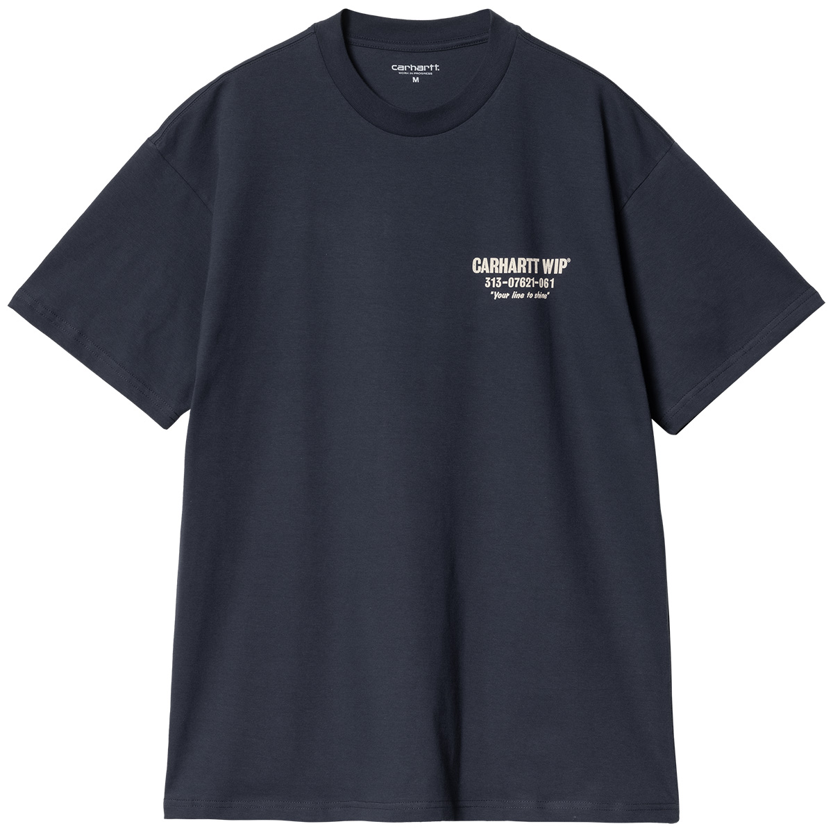 Carhartt WIP Less Troubles T-Shirt Blue/Wax