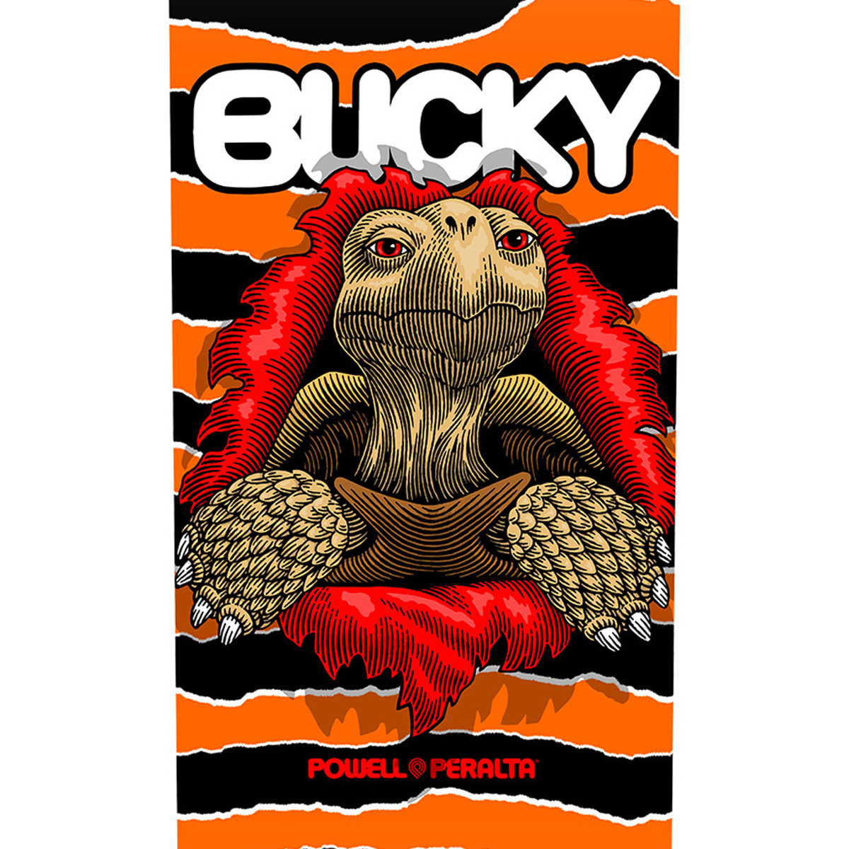 Powell Peralta Bucky Lasek Tortoise 3 Flight Skateboard Deck Shape 297 8.62