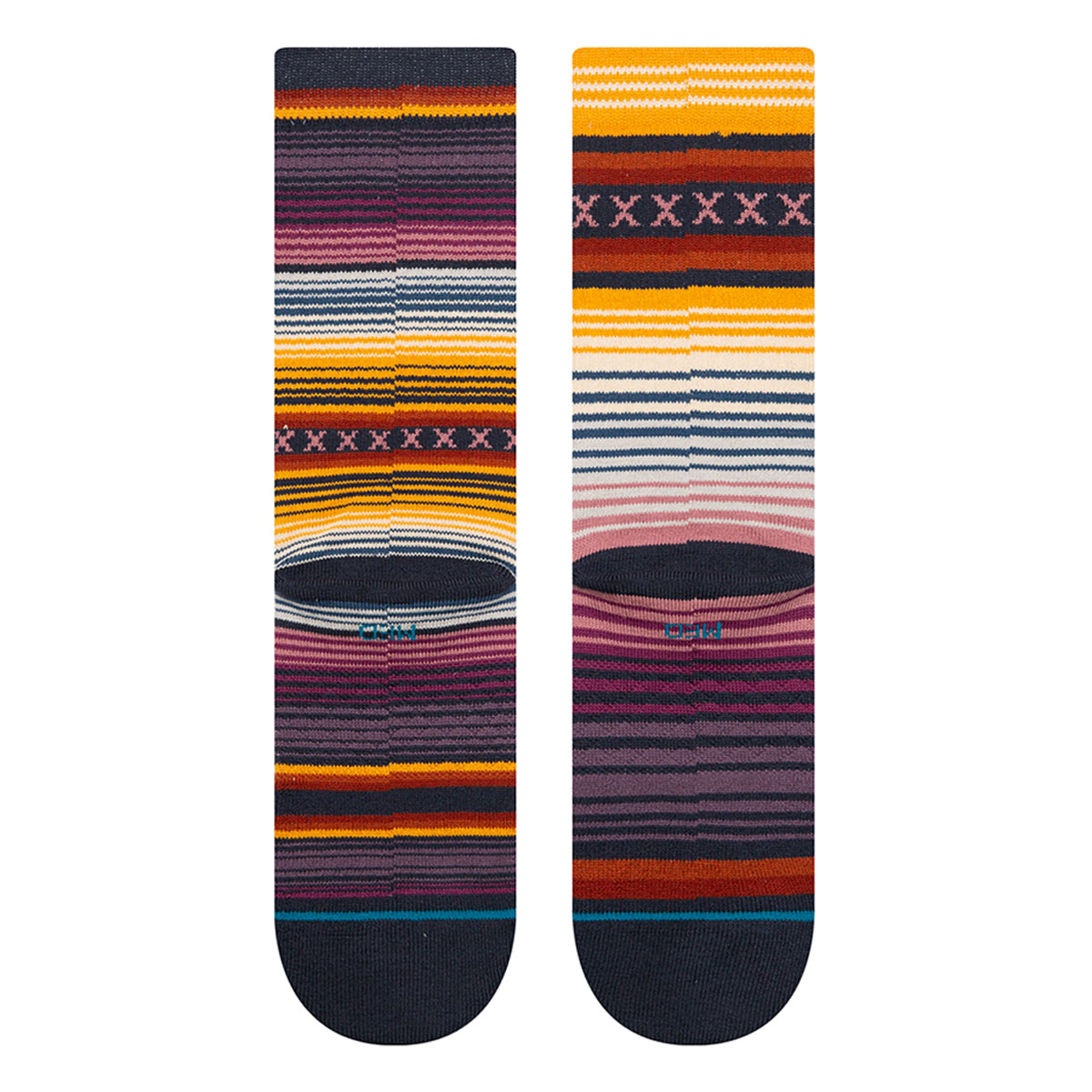 Stance Curren St Crew Socks Grape Stance Curren St Crew Socks Grape