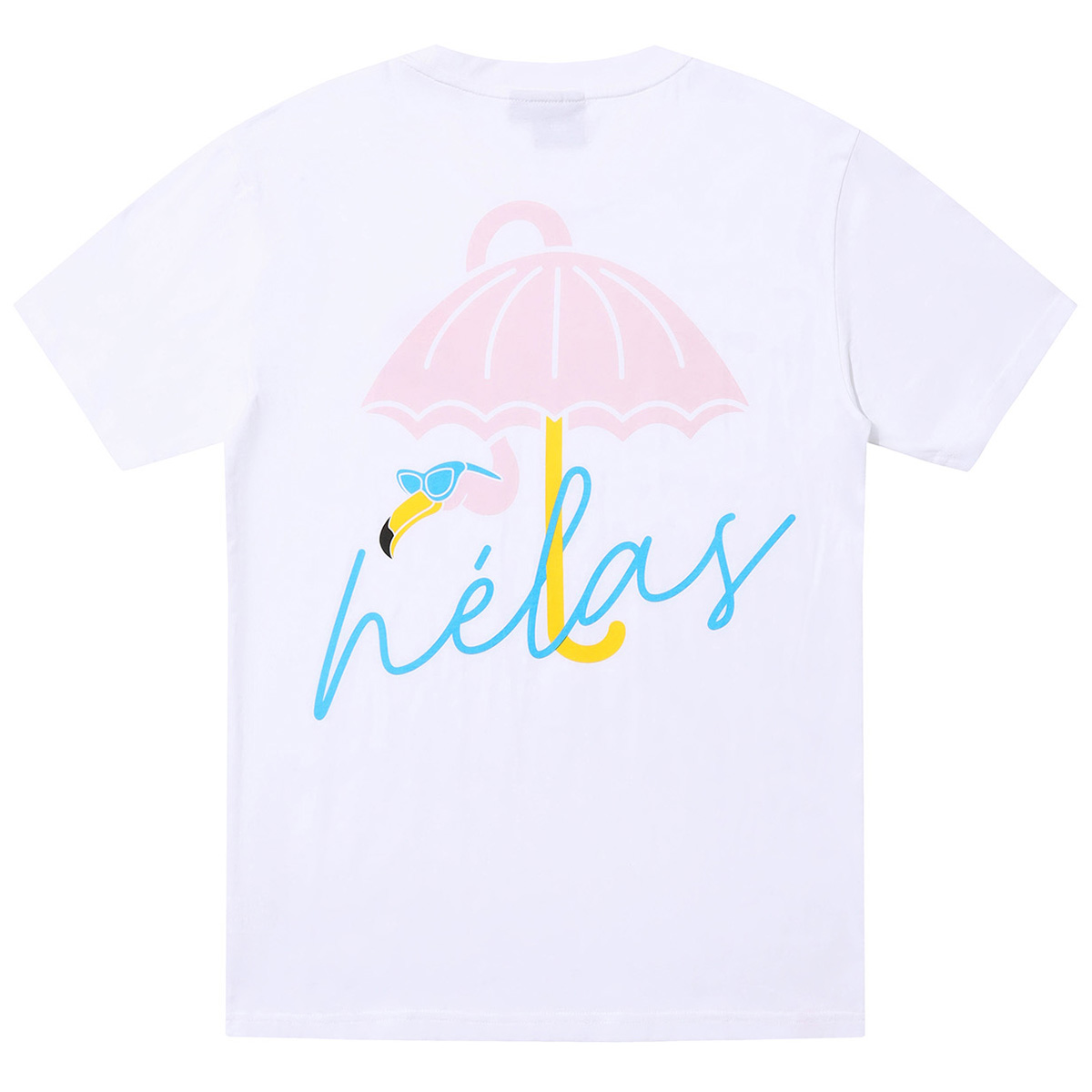 Helas Flamingo T-Shirt White Helas Flamingo T-Shirt White