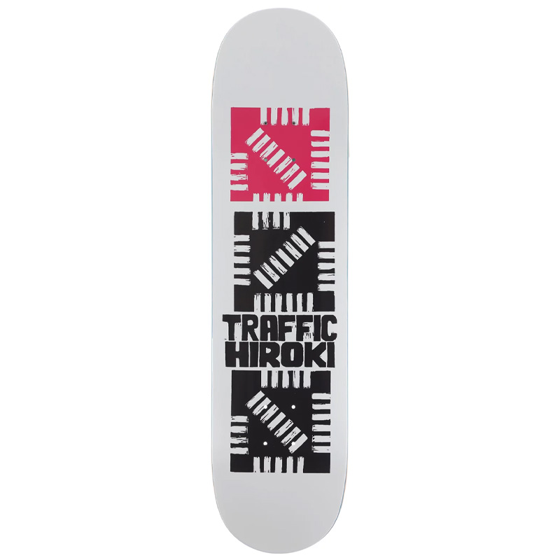 Traffic Hiroki Linocut Series Skateboard Deck 8.25