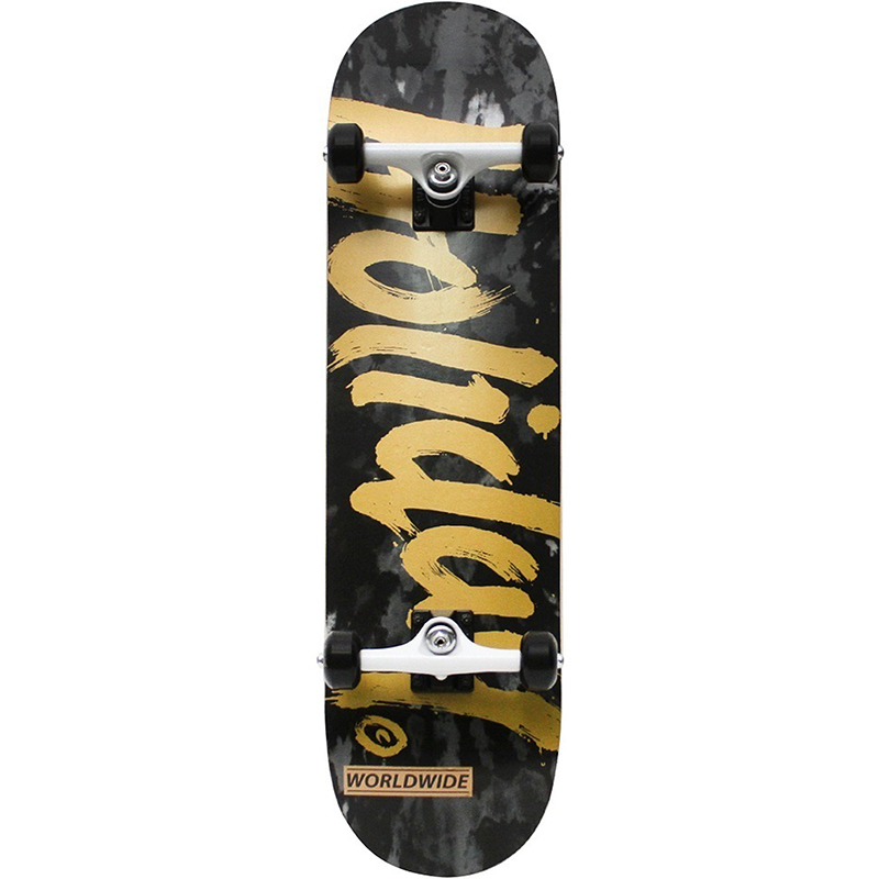 Holiday Skateboards Tie Dye Black Complete Skateboard 8.0 Holiday Skateboards Tie Dye Black Complete Skateboard 8.0