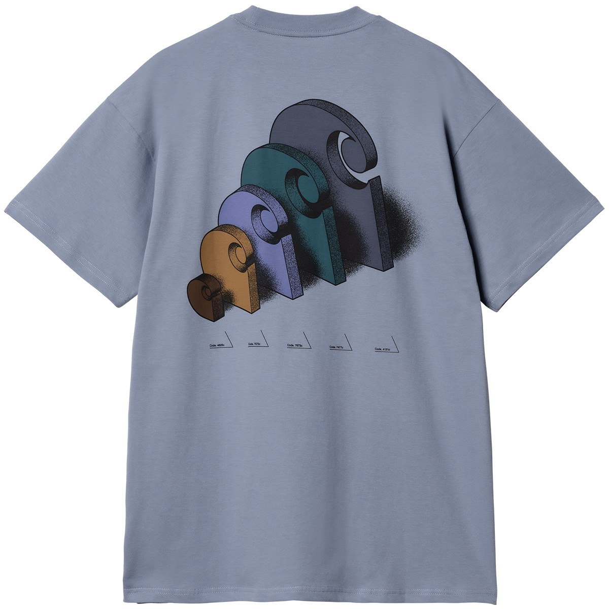 Carhartt WIP Diagram C T-Shirt Bay Blue Carhartt WIP Diagram C T-Shirt Bay Blue