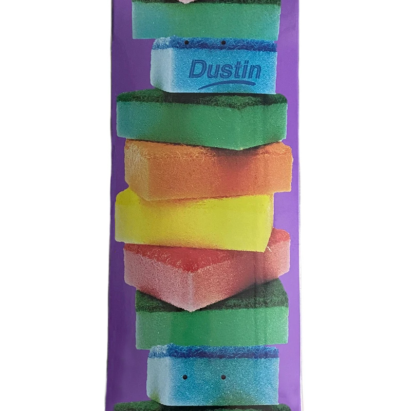 Alltimers Clean Up Dustin Skateboard Deck Sponges 8.5 Alltimers Clean Up Dustin Skateboard Deck Sponges 8.5