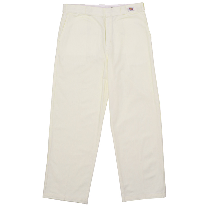 Pop Trading Company X Dickies Work Pants Off White